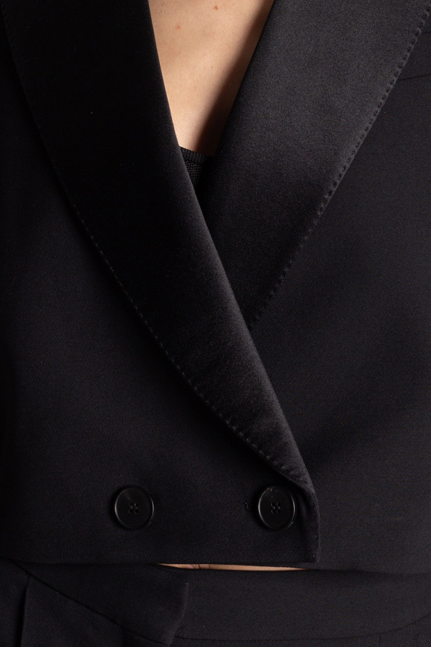 Cropped blazer Alexander McQueen - SchaferandweinerShops